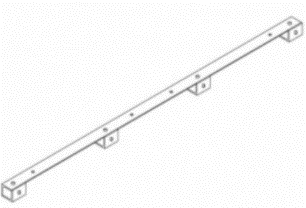 Crossarm for Pin Post Insulator-V75*8*2200 (4 cores)