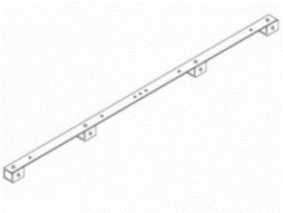 Multi-Purpose Crossarm for Pin Post Insulator-V75*8*2400 (4 cores)