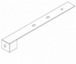 Top Crossarm-V75*8*700 (1 core)